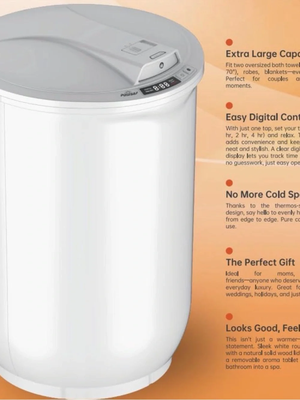 Brand new luxury towel warmer
